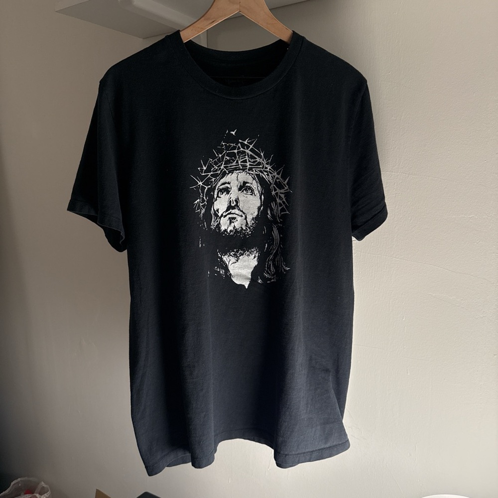 Brandy Melville vintage black Jesus tee